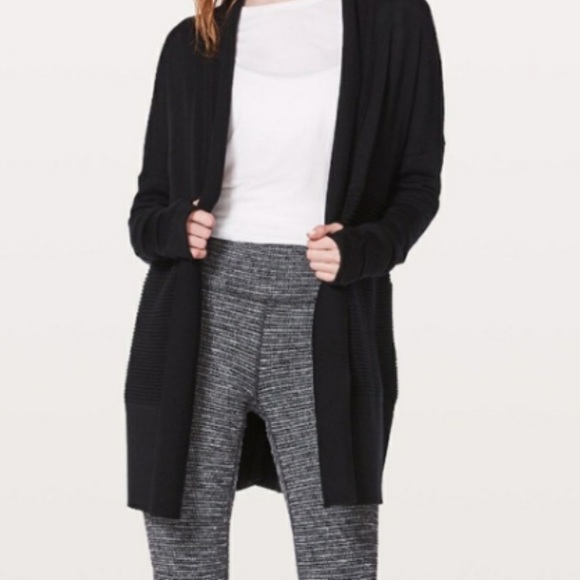 lululemon long cardigan